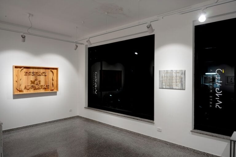 Testuale, installation view at Sangallo Fine Art, Vasto, 2025