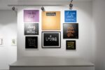 Testuale, installation view at Sangallo Fine Art, Vasto, 2025