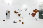 Tomás Saraceno, Animale, installation view at Pinksummer, Genova, 2025. Courtesy Studio Saraceno and Pinksummer. Photo Alice Moschin
