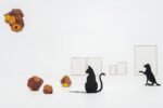 Tomás Saraceno, Animale, installation view at Pinksummer, Genova, 2025. Courtesy Studio Saraceno and Pinksummer. Photo Alice Moschin