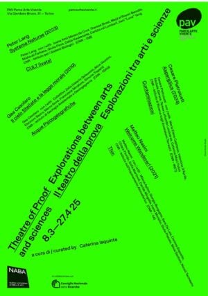 Theatre of Proof. Explorations between Arts and Sciences