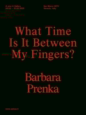 Barbara Prenka - I What time is it between my fingers?