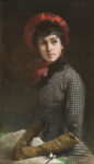 Vittorio Matteo Corcos  (Livorno 1859 - Firenze 1933) L’inglesina