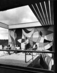 Casa di Rose Seidler, Wahroonga, Sydney, Australia, 1950. Murale and architetto Harry Seidler. Murale © Penelope Seidler
