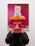 Chromotherapia, installation view with catalogue at Villa Medici, Roma, Photo Daniele Molajoli