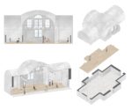 DAP studio, allestimento dell’ex Sala Udienze di Palazzo della Rovere, Savona. Courtesy DAP studio