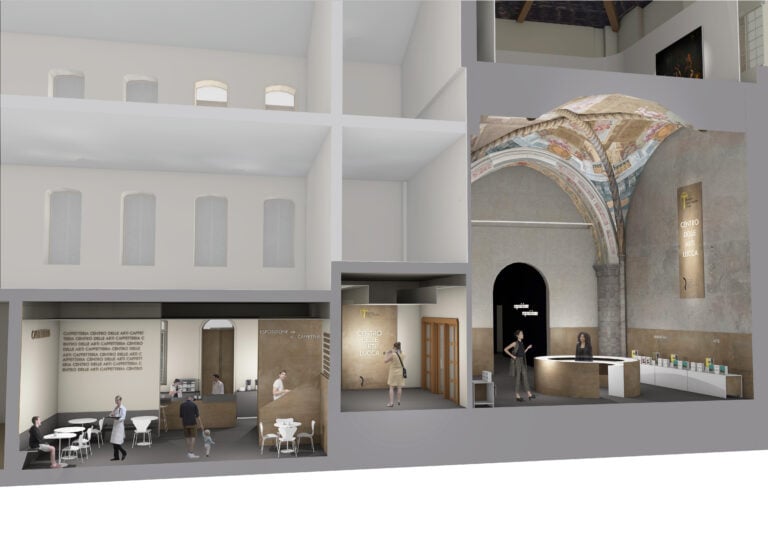 Centro delle Arti Lucca (rendering accoglienza)