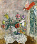 Marc Chagall, Fleurs de printemps (La Cruche aux fleurs de printemps), 1930. Courtesy Sotheby’s