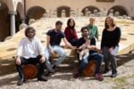 Museo naturalistico Minà Palumbo, Castelbuono. Da sx, Lorenzo Perri (Lemonot), Marino Amodio, Helga Marsala, Michele Spallino con Cesare Spallino, Sabrina Morreale (Lemonot), Cristina Calì (AM3). Ph. Pietro Leone