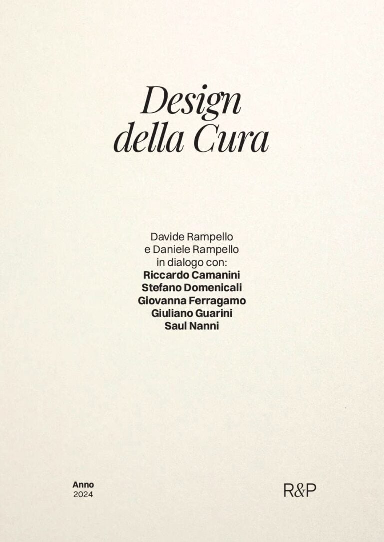 Design della Cura, copertina del libro