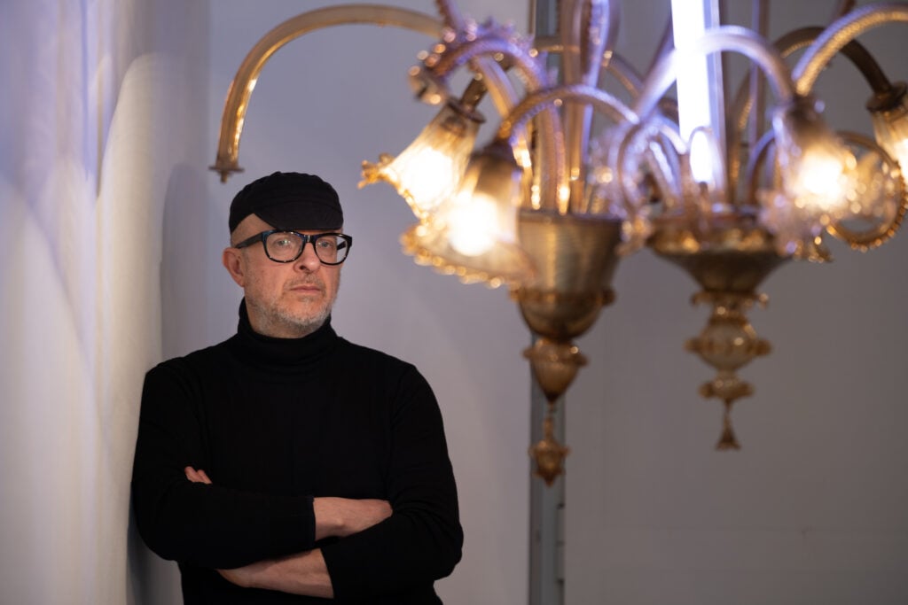 Flavio Favelli. Photo Lorenzo Palmieri