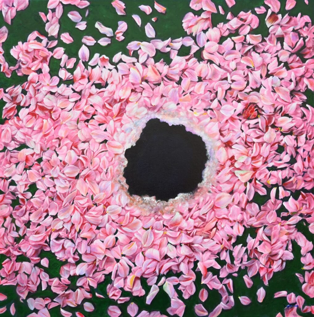 Bashir Makhoul, The Promise, Zawyeh Gallery, Fractured Oblivion No. 4, 2025