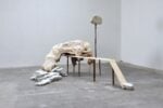 Francesco Albano installazione alla galleria Oktem Aykut di instanbul novembre 2024