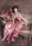 Giovanni Boldini, La signora in rosa 1916. Museo Boldini Ferrara