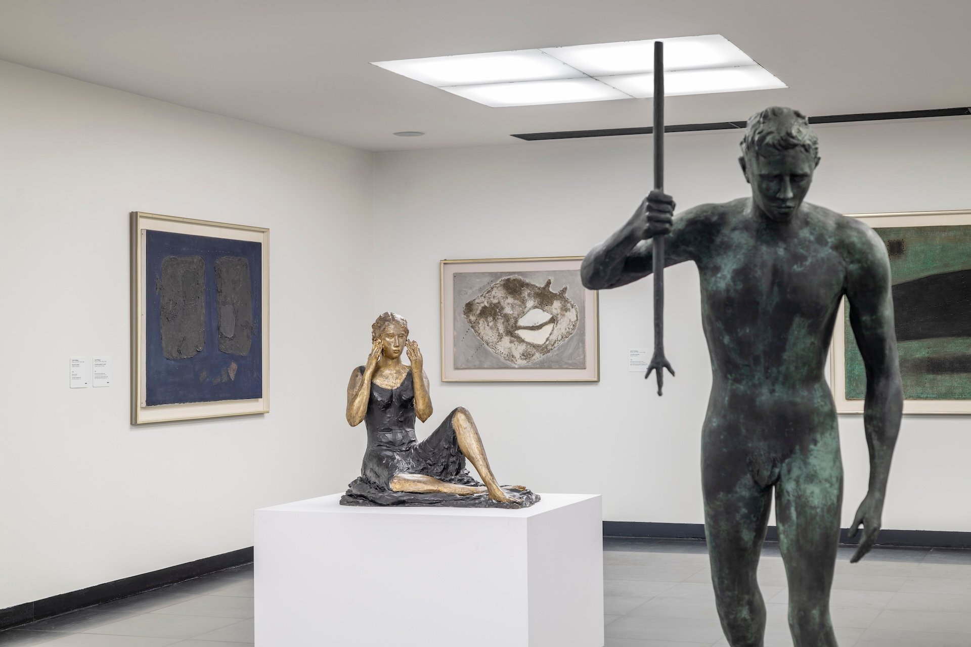 Il nuovo allestimento del. Museo del Novecento, Milano 2025. Photo Marco Bertoli