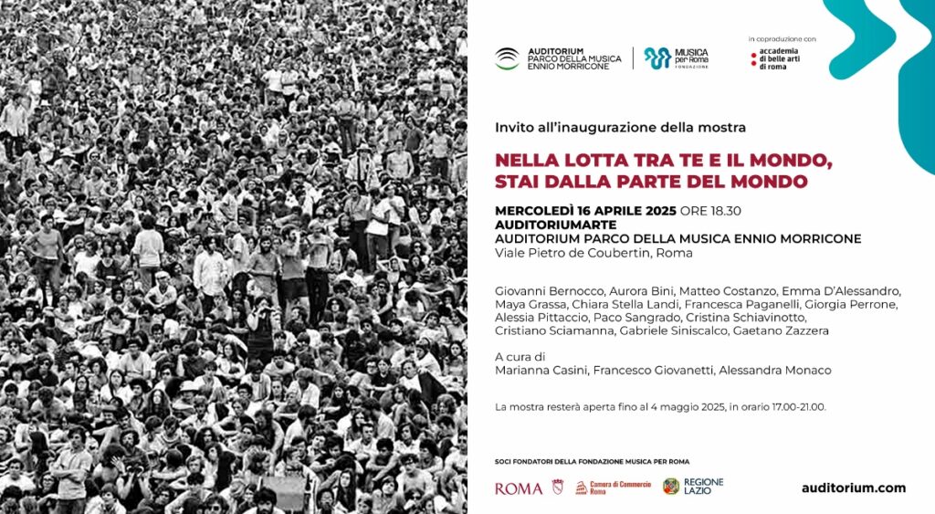 Nella lotta tra te e il mondo stai dalla parte del mondo