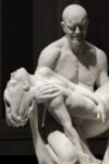 Jago, Pietà, 2021, marmo (particolare)