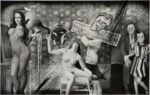J.P. Witkin, Life is An Invention The Constellation of Balthus, New Mexico, 2008, toned gelatin silver print, 40.6x50.8. Courtesy CAR gallery