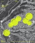 La mappa di OltreCapitale, progetto grafico di Lorenzo Romano