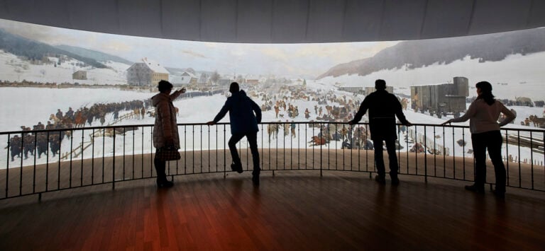 A Lucerna si può visitare uno dei più rari Panorama dell’Ottocento 