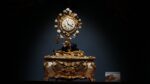 Museo Correale di Sorrento, orologio in madreperla con 11 suonerie