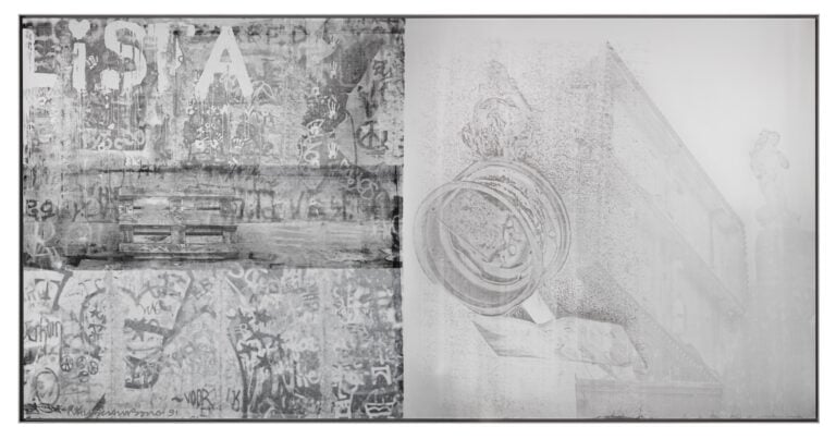 Robert Rauschenberg, Muse Poodle Roll (Phantom), 1991 © Robert Rauschenberg Foundation : ARS, New York, 2025 Galerie Thaddaeus Ropac, Photo Glenn Steigemann