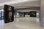 Roméo Mivekannin, Black Mirror, installation view at Collezione Maramotti, Reggio Emilia, 2025. © Roméo Mivekannin, by SIAE 2025, Courtesy of the artist and Galerie Cecile Fakhoury. Photo Roberto Marossi