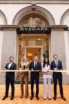 Taglio del nastro. Courtesy Bvlgari