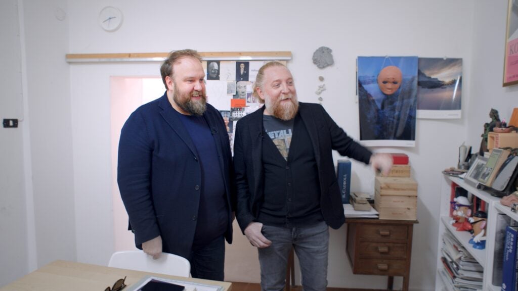 L’incontro tra Nicolas Ballario e l’artista Francesco Arena su Sky Arte