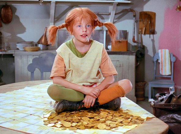 una scena della serie tv pippi calzelunghe 1969 Pippi Calzelunghe: da 80 anni un sogno giovane di libertà