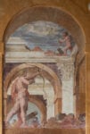 Villa delle Peschiere, sovrapporta raffigurante la Lotta tra Apollo e Cupido nella Loggia di Levante, G.B. Castello detto il Bergamasco, 1560 c.ca. Courtesy Palazzo Foundation, foto Monica Schettino