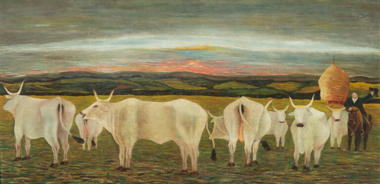 Giuseppe Cesetti, L'ora dell'appello, 1930. Photo Christoph Münstermann. ©2025, ProLitteris, Zurich