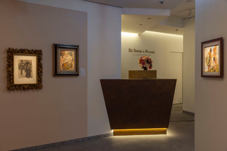Da Sironi a Picasso, installation view at Fondazione Braglia, Lugano, 2025