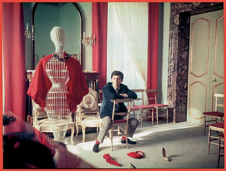 Valentino Garavani in Atelier
