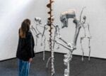 Giulia Cenci, the hollow men, exhibition views, Firenze, Palazzo Strozzi, Project Space, 2025. Photo Ela Bialkowska, OKNO Studio. Courtesy Fondazione Palazzo Strozzi, Firenze