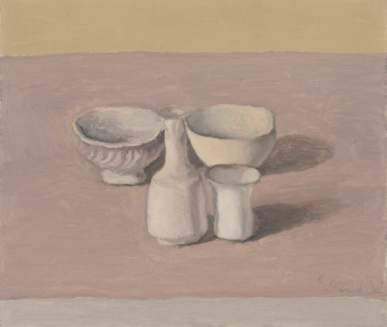 Giorgio Morandi, Natura morta, 1956. Photo Christoph Münstermann. ©2025, ProLitteris, Zurich