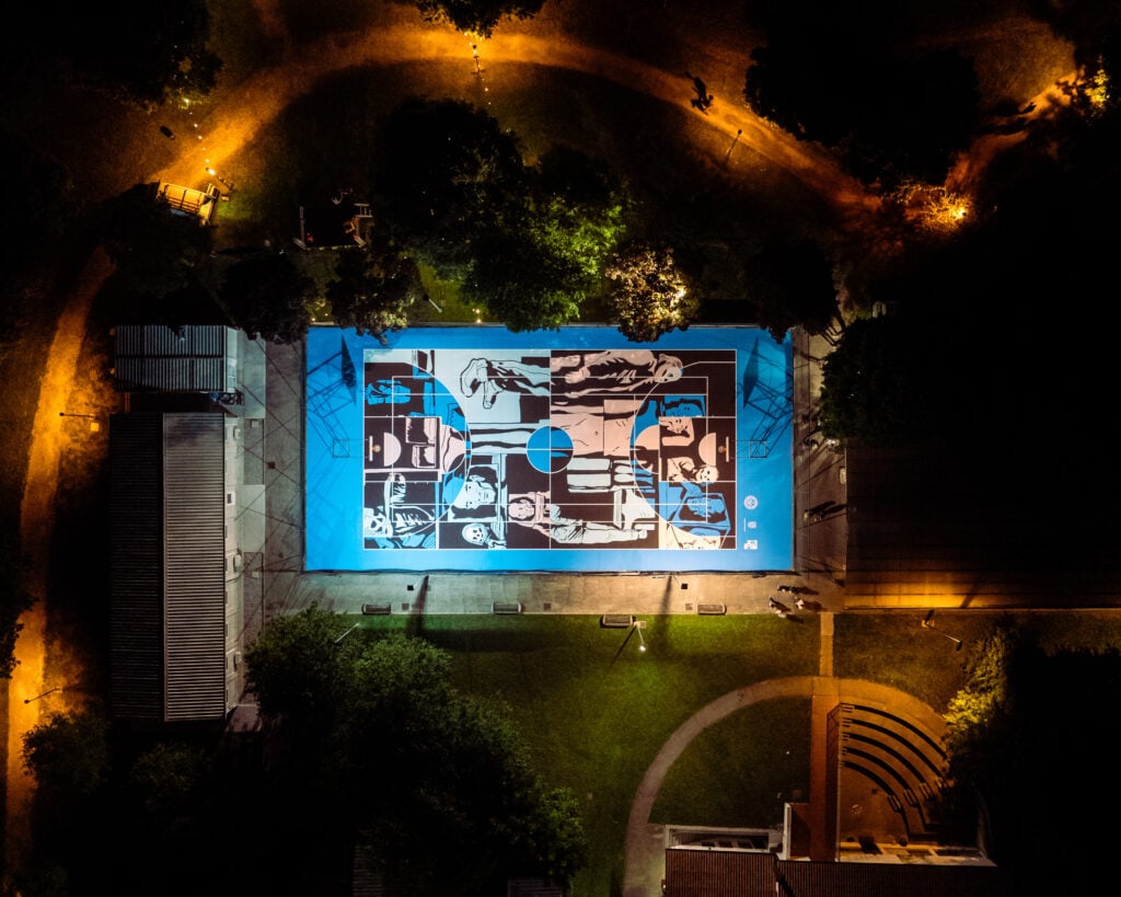 Il playground di Davide Toffolo a Pordenone