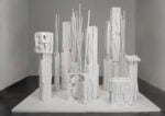 Louise Nevelson, Dawn's Presence - Three, 1975, wood painted white, 123" x 127" x 99" (312.4 cm x 322.6 cm x 251.5 cm), SCULPTURE