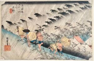 Hiroshige Utagawa – Lungo la via della Tōkaidō
