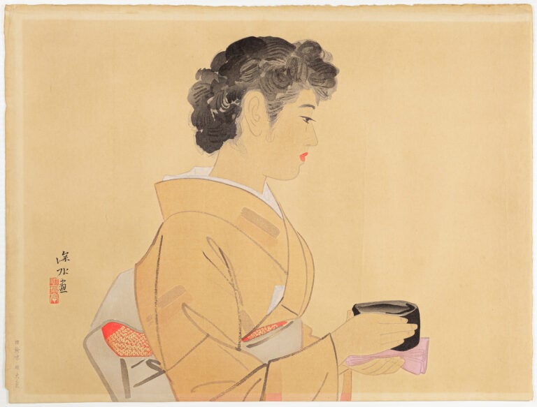 Itō Shinsui, Tea Ceremony, 1960 ca., Japanese Gallery Kensington