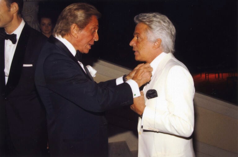 Valentino Garavani e Giancarlo Giammetti