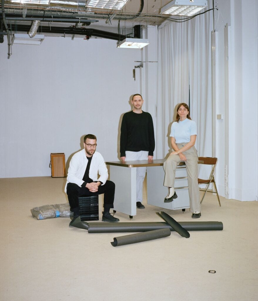 Curators of Sonic Investigations, Luxembourg Pavilion, Biennale Architettura, 2025. Courtesy of Simon Nicoloso