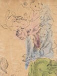 Salvatore Fancello Nudi femminili c. 1935-1937 ink and tempera on paper 42 x 28,5 cm / 16.5 x 11.2 in