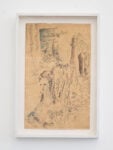 Salvatore Fancello Interno con figure femminili e farfalle c. 1935-1937 ink and tempera on paper 47 x 29 cm / 18.5 x 11.4 in
