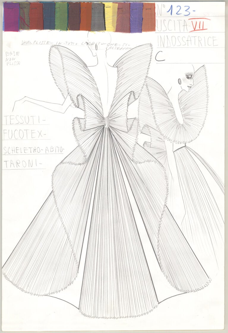 1985ca001b001aa In Veneto  la mostra su Roberto Capucci: il sarto-scultore dell’alta moda tra colore e forma
