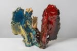 Enzo Cucchi Untitled 2020 glazed and cold painted ceramic 29 x 29 x 13 cm / 11.4 x 11.4 x 5 in