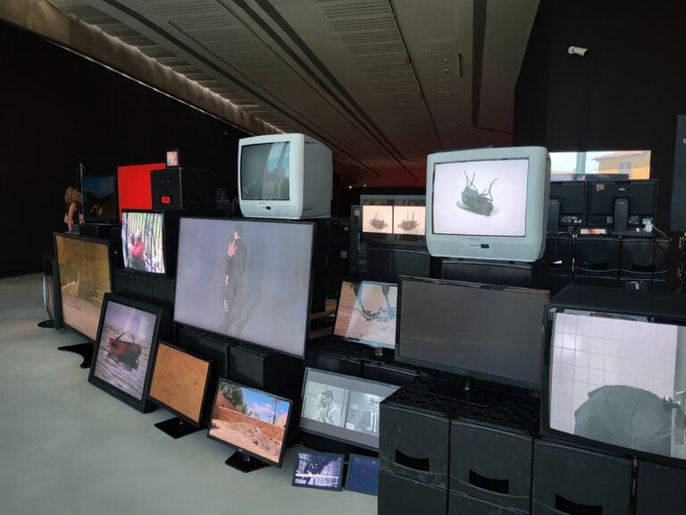 Douglas Gordon, Pretty much every film and video work from about 1992 until now, exhibition view at MAXXI Roma, 2025. Photo Livia Montagnoli