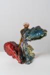 Enzo Cucchi Untitled 2020 glazed and cold painted ceramic 31 x 31 x 10 cm / 12.2 x 12.2 x 3.9 in