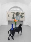 Thomas Braida, Tacciono i Fiori, 2025, installation view at Monitor Rome Ph: Giorgio Benni Courtesy the Artist and Monitor Rome, Lisbon, Pereto (AQ)