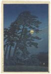 Kawase Hasui (1883 – 1957), Moon over Magome, 1930, Japanese Gallery Kensington